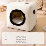 Deep Sleep Heating Cat Bed & Cozy Pet Basket - Image 4