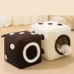 Deep Sleep Heating Cat Bed & Cozy Pet Basket - Image 3