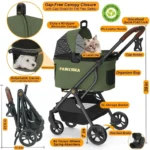 4 in 1 Pet Stroller for Small/Medium Dogs - Image 4