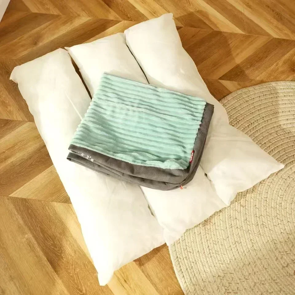 kf-S153b27a1a1c94bd9b32da956e14a55ecO-Big-Dog-Mat-Corduroy-Pad-for-Medium-Large-Dogs-Oversize-Pet-Sleeping-Bed-Big-Thicken-Dog-1 Corduroy Big Dog Mat - Image 1
