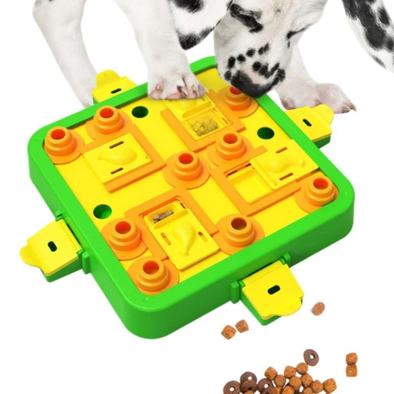 kf-S186b9946cefa49639ea3de81b6a0a439p-Dog-Puzzle-Toys-Level-3in1-Enrichment-Dogs-Toys-Mental-Stimulation-Treat-Puzzle-Feeder-Interactive-Boredom-Stimulating Dog Puzzle Toys 3-in-1 Enrichment Treat Feeder - Image 1