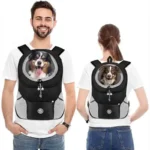 Polyester Breathable Pet Backpack Carrier