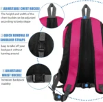 Polyester Breathable Pet Backpack Carrier - Image 6