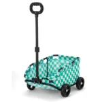 Lightweight Foldable Pet Stroller with Seat Belt for Pets - Image 4