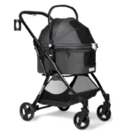 Medium 3-in-1 Pet Stroller with Removable Carrier