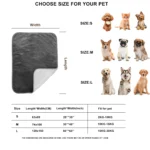 Waterproof Coral Fleece Dog Blanket - Image 2