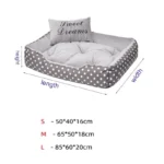 Plush Large Dog Bed - Image 4