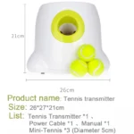 Dog Pet Toys Tennis Launcher Automatic Throwing Machine - Image 5