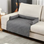 Waterproof Plaid Pet Couch Bed Blanket Mat with Neck Pillow - Image 4