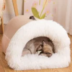 Winter Long Plush Pet Warm Bag - Image 3