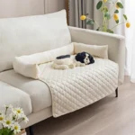 Velvet Pet Dog Bed Sofa Blanket - Image 2