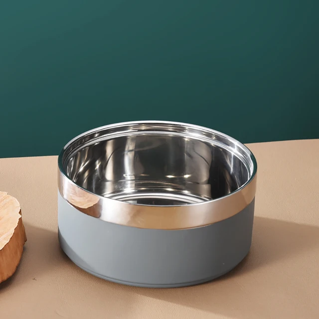 kf-S85d38632344d46a2814f2ebb50d15d4fL.jpg_640x640.jpg_ Stainless Steel Pet Food & Water Bowls - Image 1