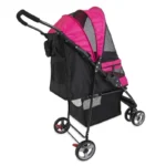Regal Plus Raspberry Sorbet Pink Dog Stroller - Image 6