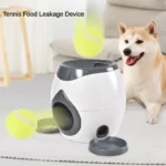Dog Pet Interactive Tennis Ball Launcher & Feeding Machine - Image 3
