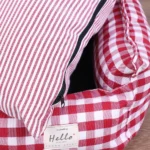 Plaid Dog Bed for Small Dogs - Image 5