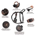 Durable Real Leather Harness - Image 3