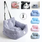 Premium Foldable Dog Car Seat Cover & Carrier for Travel - Image 2