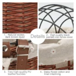 Durable Pets Cat Dog Seat Front Basket - Image 5