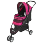 Regal Plus Raspberry Sorbet Pink Dog Stroller - Image 2