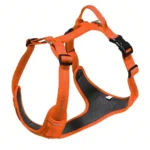 XL Orange No-Pull Dog Harness