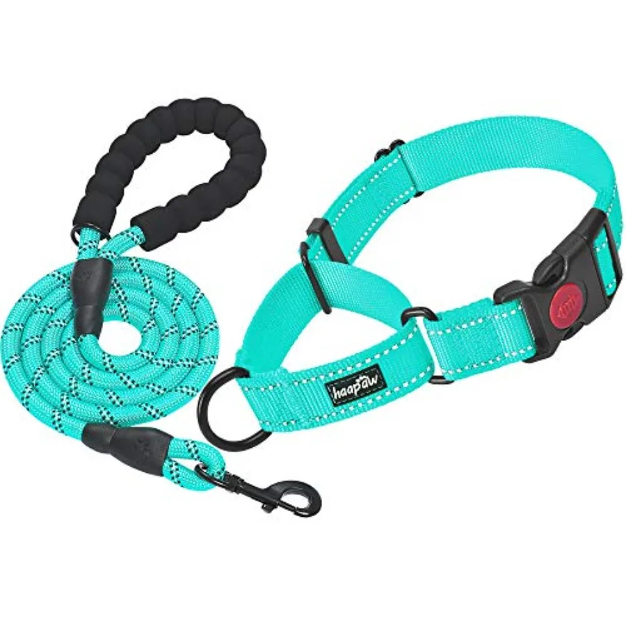 kf-S6ec530ac0c184f7692904b88be55cca9x Reflective Martingale Dog Collar With Quick Release Buckle - Image 1