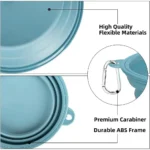 1500ML XL Collapsible Pet Bowls 2-Pack - Image 6