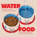 Collapsible 400ML Clip-On Travel Pet Bowl - Image 5