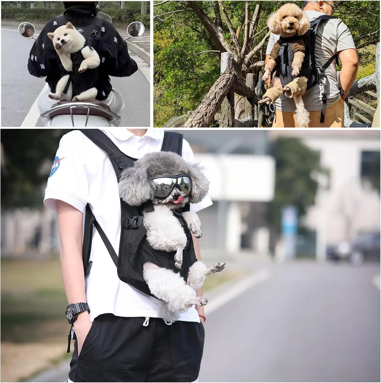 Legs Out with Adjustable Padded Carrier Backpack 1 Legs Out with Adjustable Padded Carrier Backpack - Image 1