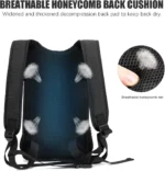 Legs Out with Adjustable Padded Carrier Backpack - Image 3