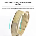 Anti-Puck Tactical Outdoor Dog Collar with Heavy Duty Buckle - Image 5
