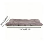 Extra Large Plush Dog Sofa Bed - Image 6