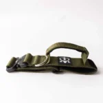 Green Tactical Adjustable Dog Collar with Quick-Release Buckle - Image 2