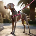 Adjustable Nylon Small Puppy Pet Dog Combo Collar Leash and Harness Set - Image 2
