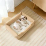 M-3XL Rectangular Orthopedic Dog Sofa Bed with Washable Cover - Image 4