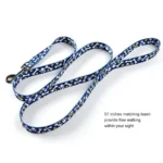 Bone Print Dog Collar & Leash Set - Image 3