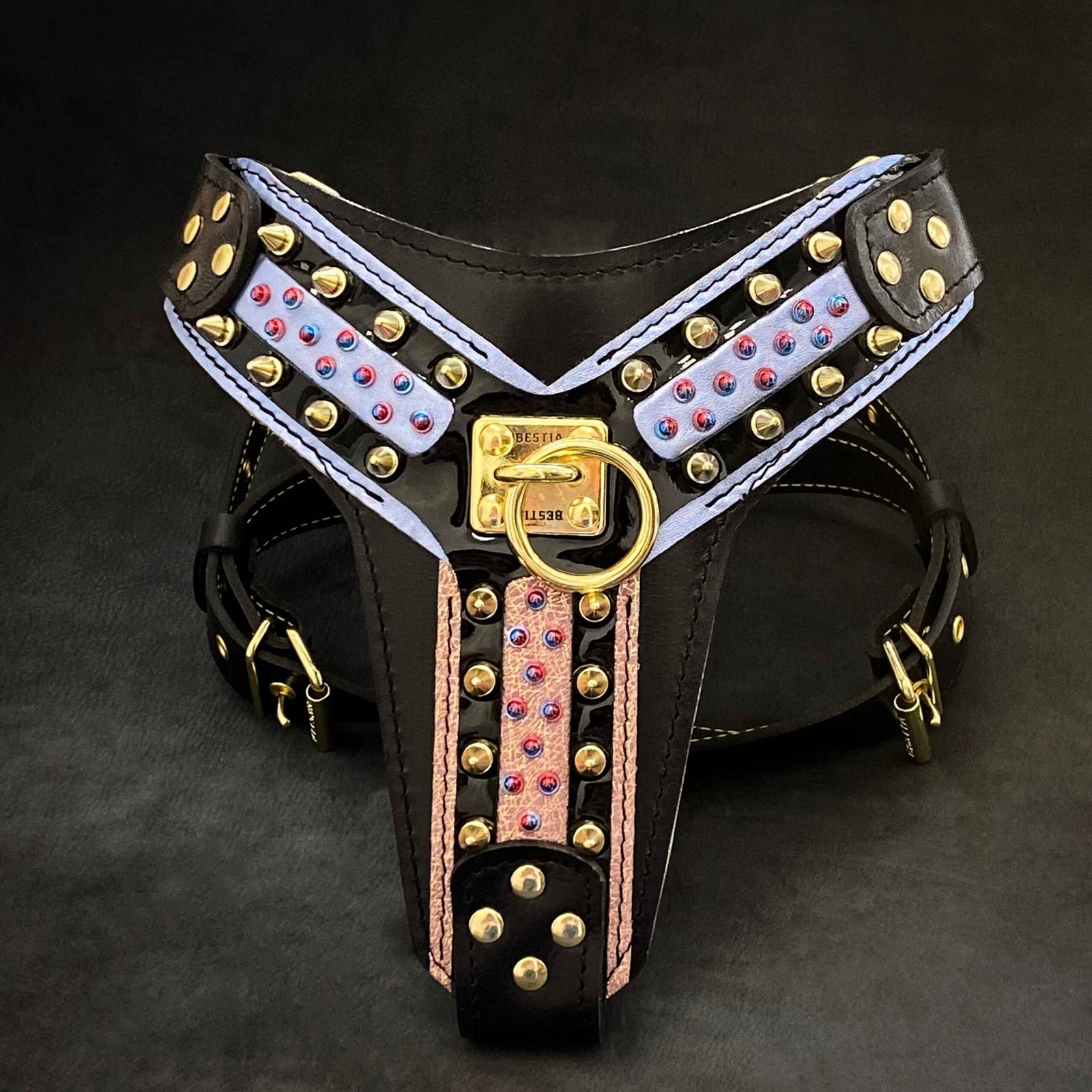 CandyHarnessblackcompressed_1.jpg The "Candy" Black Harness - Image 1