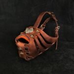 ''Aztec'' Dark Brown Basket Muzzle - Image 4
