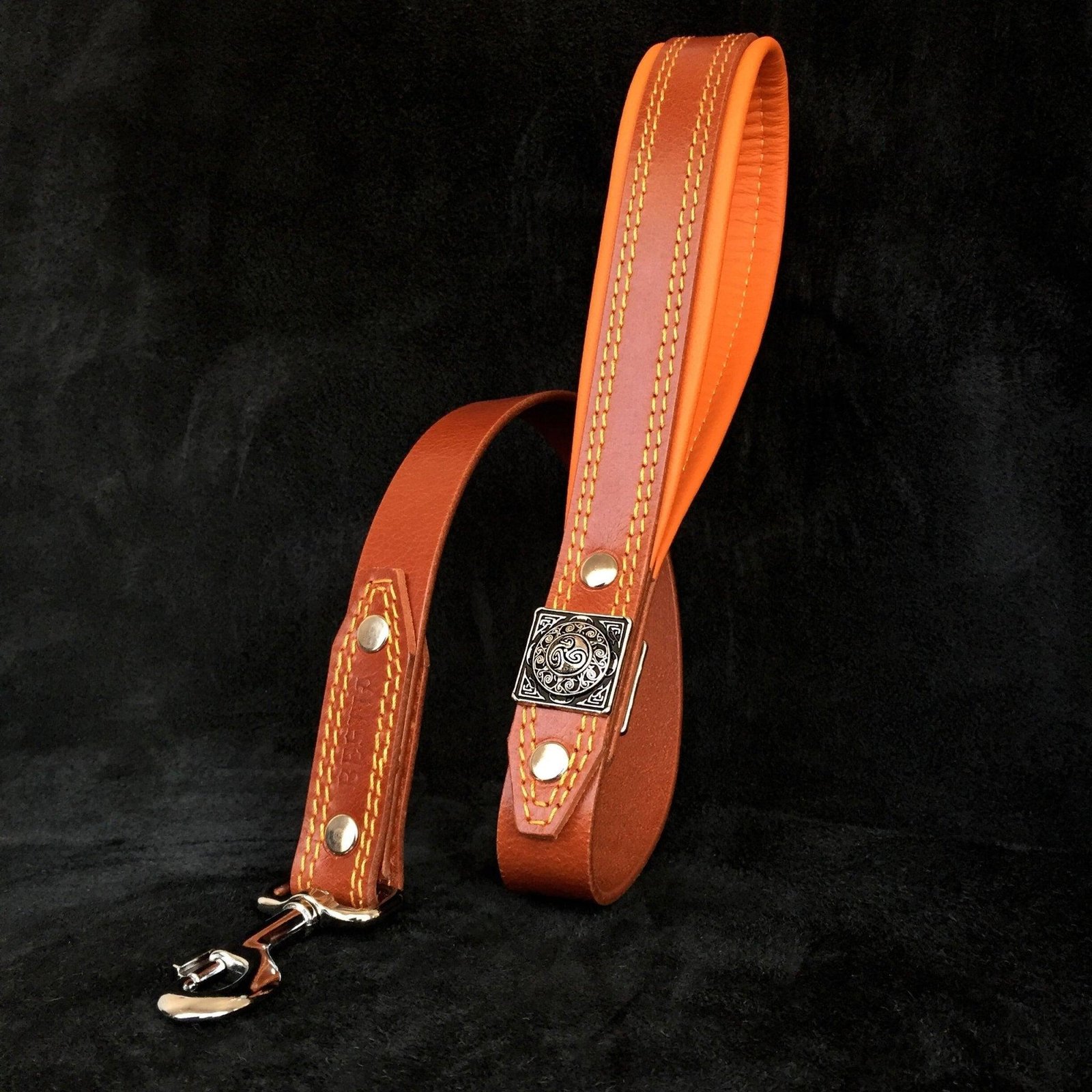 eros-leash-brown-220150.jpg "Eros" leash BROWN - Image 1