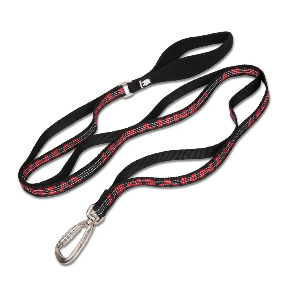 kf-Hc524a8eaf4a24b419cc19343a8c3e7323 Black Reflective Lightweight Leash - Image 1
