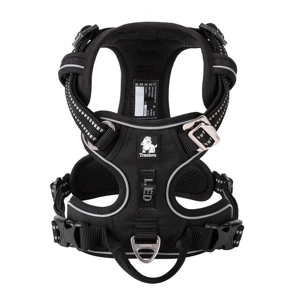 kf-S1ae0565b1f544d0b8ed7f655cd1b4efbp Black No Pull Harness - Image 1
