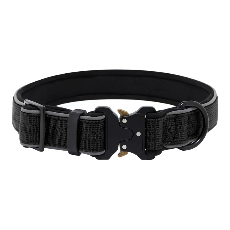 kf-Sb81f2ab4e7c84015a76146c915a042662 Black Ultralight Dog Collar - Image 1
