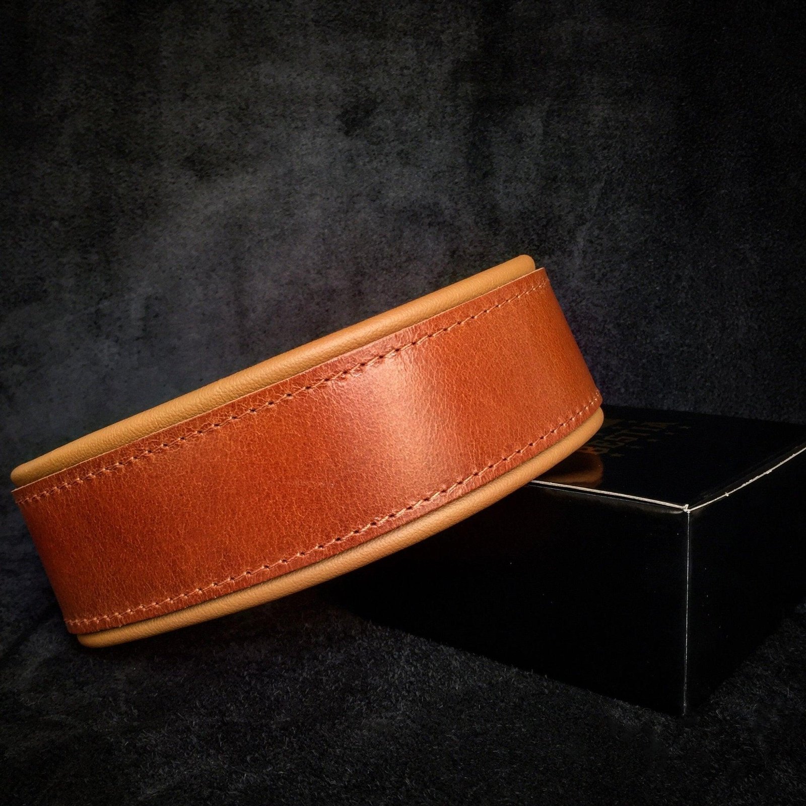 plain-style-collar-brown-631629.jpg Plain "Style" collar brown - Image 1