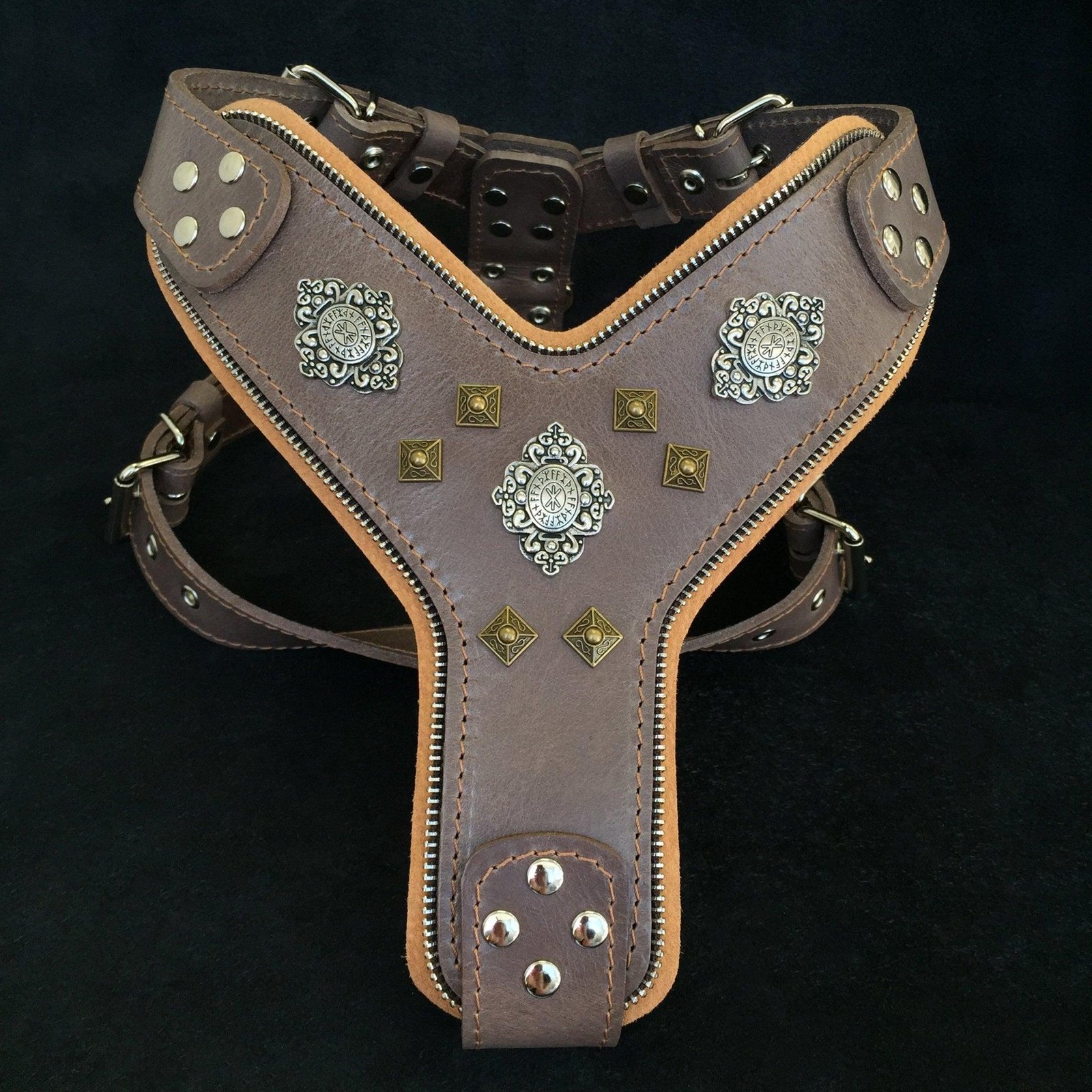 the-aztec-grey-harness-656267.jpg The "Aztec" Grey Harness - Image 1