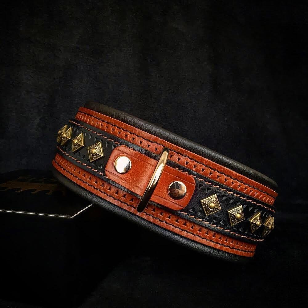 the-balteus-brown-collar-339312.jpg The "Balteus" brown collar - Image 1