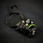 The ''Bijou'' Basket Muzzle Black & Green - Image 5