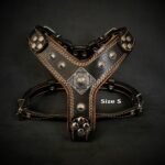 The ''Eros'' harness Black & Orange Small to Medium Size - Image 2