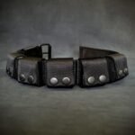 Weighted dog training collar. Large breeds. 5 lbs total. removable weights - Image 3