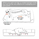 Extra Large Orthopedic Dog Bed with Removable Washable Cover - Image 3