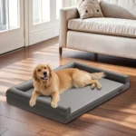 Extra Large Orthopedic Dog Bed with Waterproof Microfiber Leather Cover - Image 3