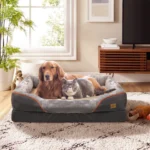Jumbo Orthopedic Dog Bed with Memory Foam & Waterproof Cover - Image 4